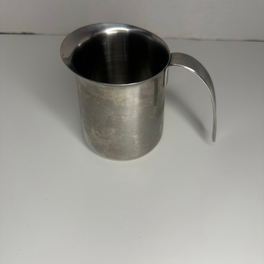 KRUPS Silver Stainless Steel Frothering Pitcher